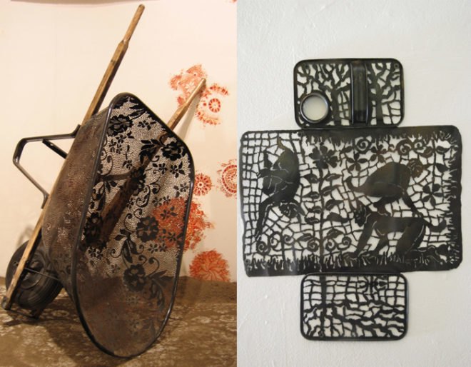 Cal Lane, eco design, eco-art, green design, industrial salvage, Recycled Materials, sustainable design, Sustainable Materials