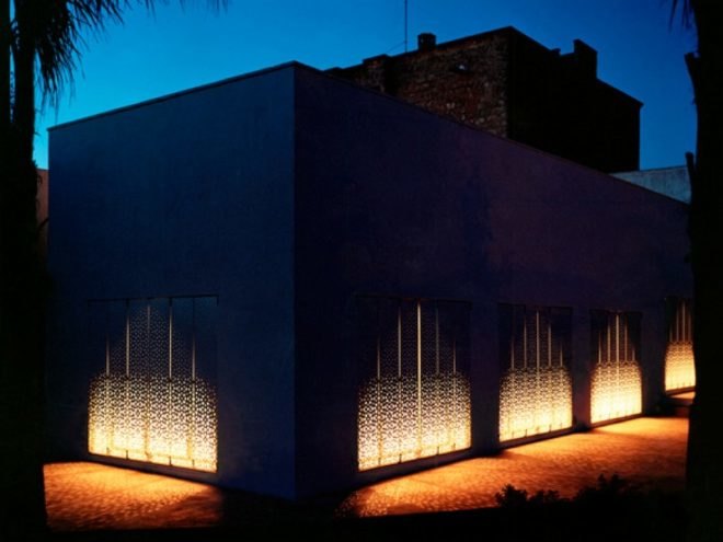 casa puglia, peter pichler, green renovation, 700 year old italian farmhouse renovation, italian farmhouse renovation, filigree screens, eco renovation, historic renovation, shade screens, italy, daylighting
