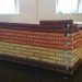 goldenhen, eggo house, recycled materials, reused egg cartons, recycled egg cartons, eco art