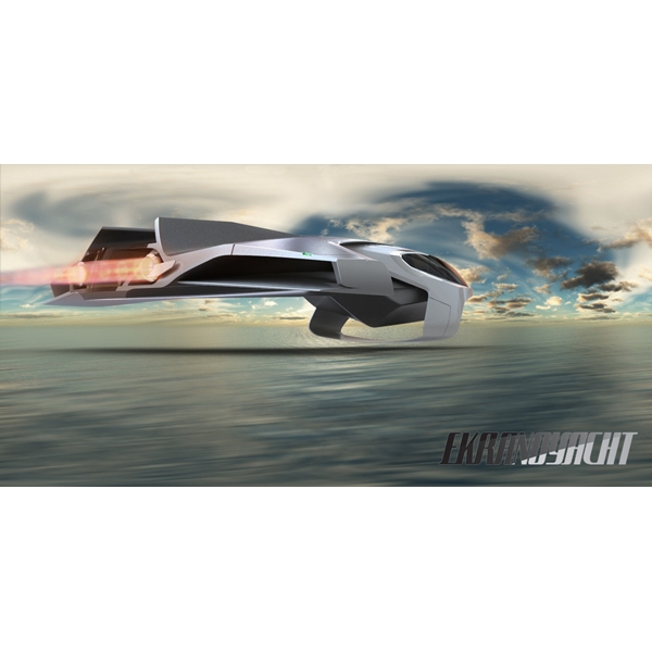 flying yacht, ekranoyacht, ekranoplane, ekranoplan, airplane, luxury yacht, concept, design, hydrogen yacht, australian design awards, Jaron Dickson