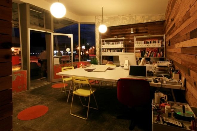 eleventh, tulsa, oklahoma, adaptive reuse, green renovation, repurposed gas station, office renovation