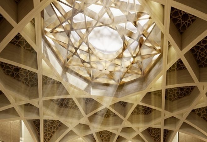 FNC Parliament, ehrlich architects, desert architecture, UAE, abu dhabi, solar passive design