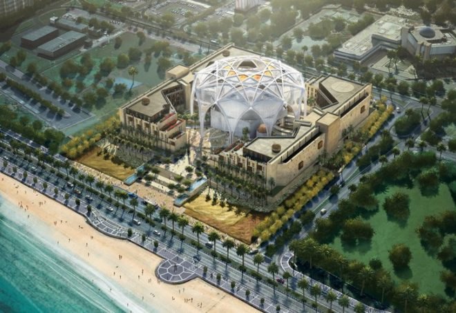 FNC Parliament, ehrlich architects, desert architecture, UAE, abu dhabi, solar passive design