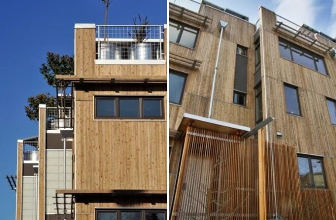 footprint at the bridge, johnston architects, eco residences, seattle, green building, rainwater collection