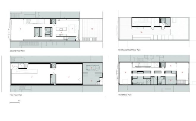 eco gallery, gallery daylighting, radiant heat, Green art gallery, green roof deck,Ogrydziak/Prillinger Architects, green roof, green gallery, natural coolinf, sawtoth roof, green home, San Fransisco Home,