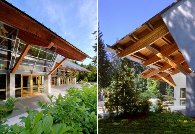 Gleaneagles Community Center, patkau architects, vancouver, community center, thermal mass, energy efficient building, green building, sustainable architecture