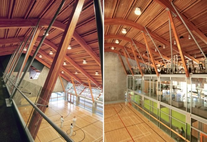Gleaneagles Community Center, patkau architects, vancouver, community center, thermal mass, energy efficient building, green building, sustainable architecture