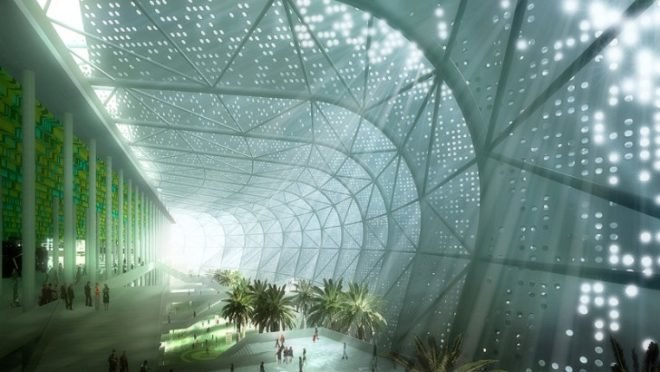 Grand Stade de Casablanca, soccer stadium, football statdium, morocco, green design, sustainable architecture