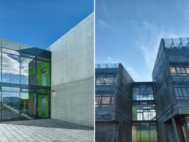 Iceland Institute of Natural History, ARKÍS, arkis, iceland, fritted glass, green design, green building, sustainable architecture