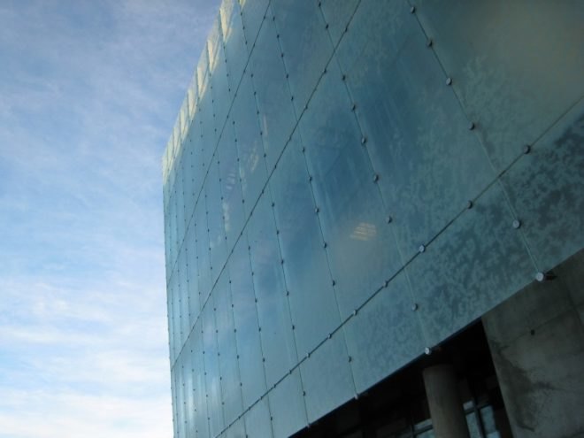 Iceland Institute of Natural History, ARKÍS, arkis, iceland, fritted glass, green design, green building, sustainable architecture