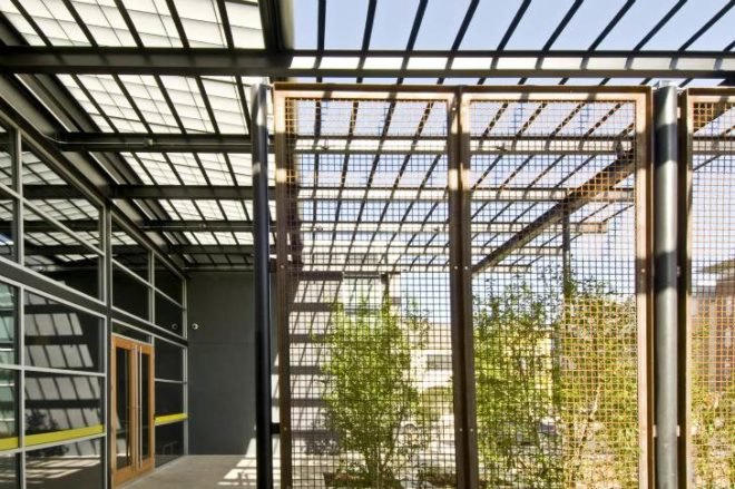 lance armstrong foundation, lake flato architects, austin, texas, green renovation, eco office, sustainable architecture
