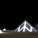 Robert Flottemesch, Jen DeNike, Johanna Ballhaus, and Adrian P. De Luca, Land Art Generator Initiative, Lunar Cubit, solar power, green architecture, pyramids, renewable energy, sustainable energy