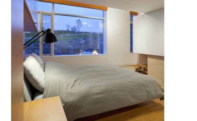 eco building, Canadian green building, green roof, green roof house, canada green roof, light scoop, galvalume siding, groundsource heat pump, geo thermal,natural daylighting, eco roof, green home, low profile home, Ian MacDonald, Meadow ho