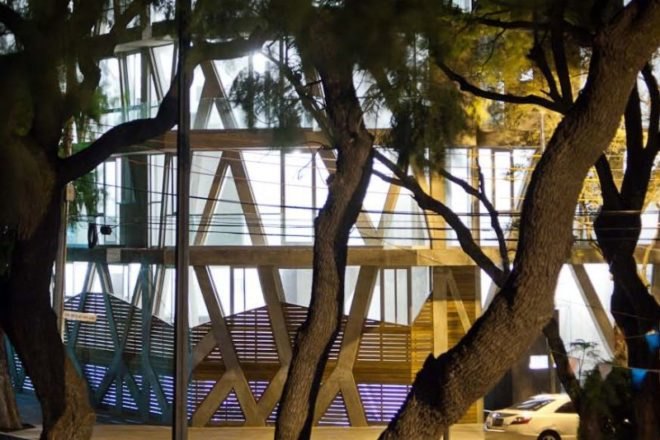 Nicolas San Juan Apartments, taller 13, mexico city, eco apartments, earthquake resistant, green building, sustainable architecture
