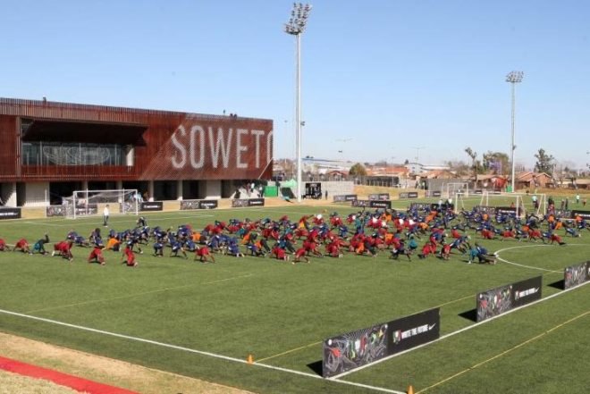 soweto, football training centre, south africa, rufproject, solar passive design, wooden louvers