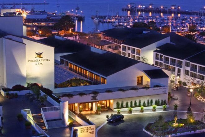 portola hotel, monterey, green renovation, leed silver, green remodel, green hotel
