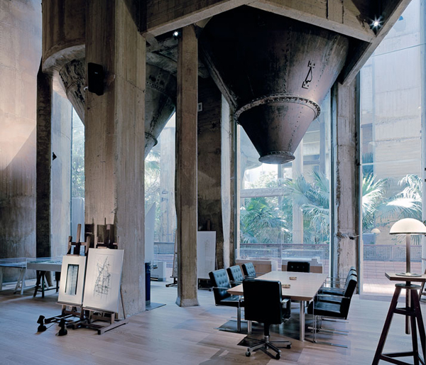 Cement Factory, Architecture, Ricardo Bofill, Barcelona, repurposed architecture, repurposed factory, Yatzer