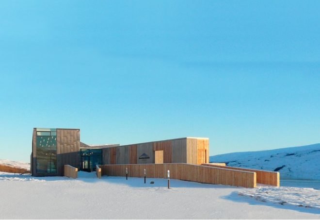 Snæfellsstofa Visitor Center, iceland, arkis architects, visitor center, breeam, green building, sustaianble architecture