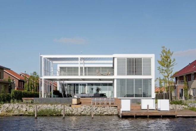 steel study house II, prefab, prefab house, archieplontwerpers, holland, solar passive design, eco home