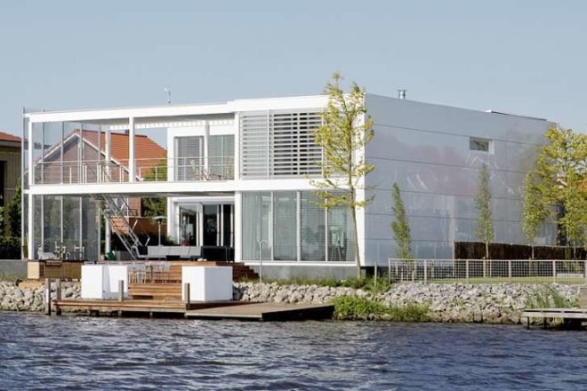 steel study house II, prefab, prefab house, archieplontwerpers, holland, solar passive design, eco home