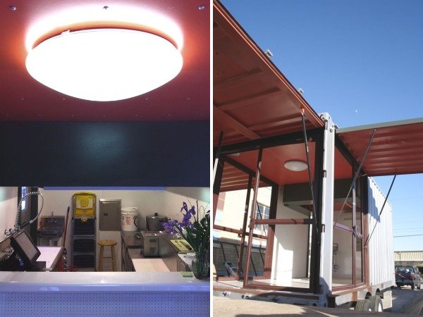 sushibox, austin, container conversion, shipping container restaurant, cargotecture, designSTUDIOmodern