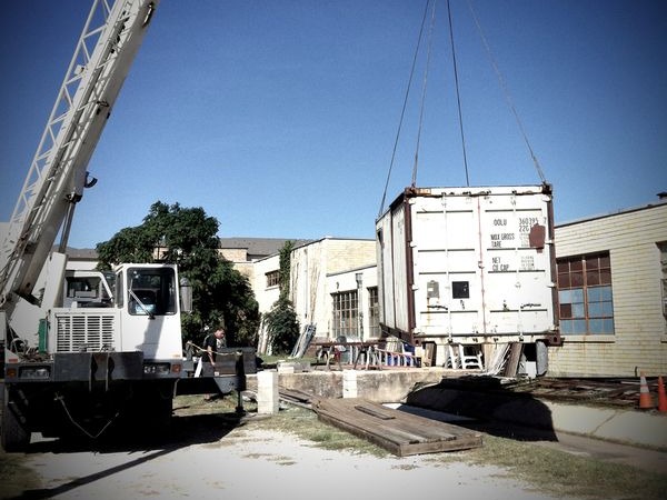 sushibox, austin, container conversion, shipping container restaurant, cargotecture, designSTUDIOmodern