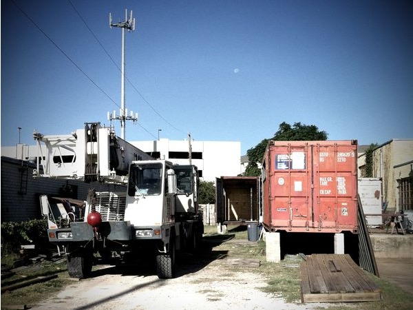 sushibox, austin, container conversion, shipping container restaurant, cargotecture, designSTUDIOmodern