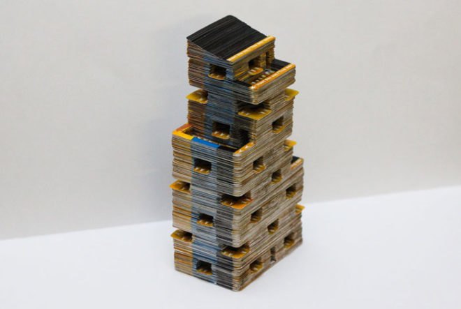 ny artist thomas mckean, metrocard art, thomas mckean metrocard art, recycled art, green design