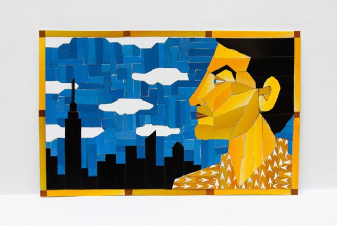 ny artist thomas mckean, metrocard art, thomas mckean metrocard art, recycled art, green design