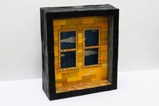 ny artist thomas mckean, metrocard art, thomas mckean metrocard art, recycled art, green design