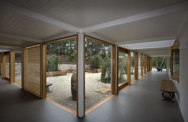trial bay house, tasmania, james jones, hbv architects, green renovation, rainwater collection, solar power
