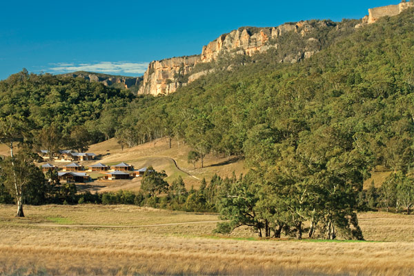 The Wolgan Valley Resort & Spa, eco design, sustainable architecture, carbon neutral, green design, eco travel, green holiday, carbon neutral, sustainable building, eco resort