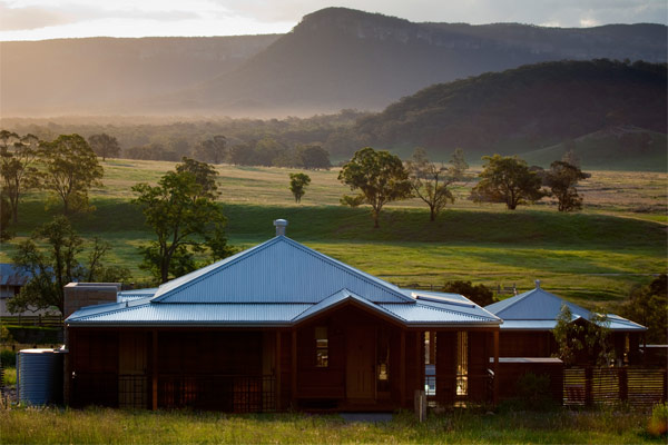 The Wolgan Valley Resort & Spa, eco design, sustainable architecture, carbon neutral, green design, eco travel, green holiday, carbon neutral, sustainable building, eco resort