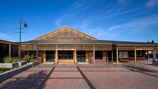 City of Yountville, Inhabitat, Yountville Town Center, Green Building, Sustainable Building, LEED, LEED Platinum, Siegal and Strain, Green Architecture, Sustainable Architecture, Sustainable Design, Green Design, City Buildings, Municipality Buildings