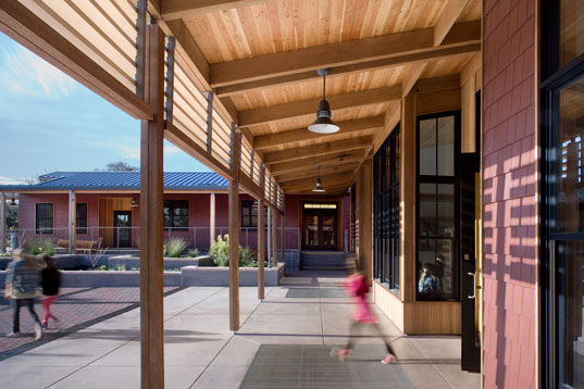 City of Yountville, Inhabitat, Yountville Town Center, Green Building, Sustainable Building, LEED, LEED Platinum, Siegal and Strain, Green Architecture, Sustainable Architecture, Sustainable Design, Green Design, City Buildings, Municipality Buildings