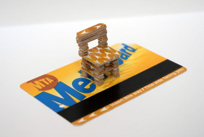 ny artist thomas mckean, metrocard art, thomas mckean metrocard art, recycled art, green design