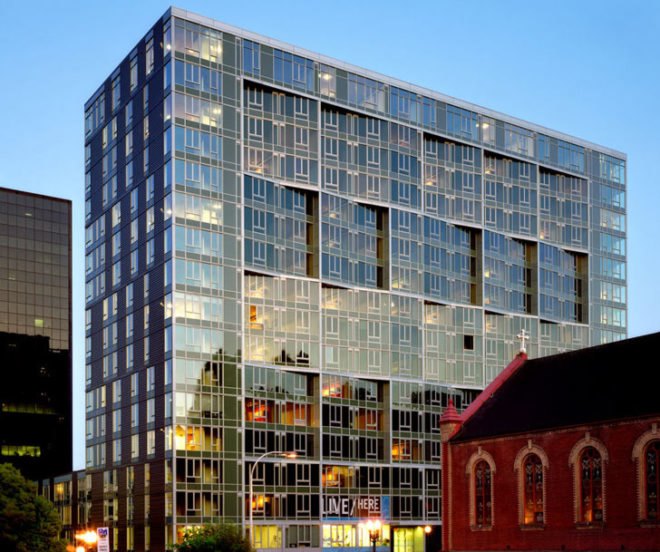 Sustainable Building, Green Building, Cistern, THA Architecture, GBD Architects, Urban Living, Sustainable Living, Green Living, Portland Green, Portland Sustainable, Inhabitat, Cyan Building, PDX Building
