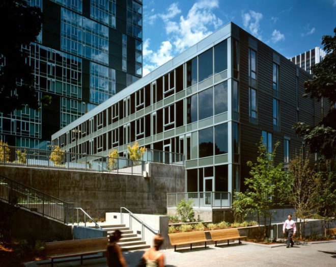 Sustainable Building, Green Building, Cistern, THA Architecture, GBD Architects, Urban Living, Sustainable Living, Green Living, Portland Green, Portland Sustainable, Inhabitat, Cyan Building, PDX Building