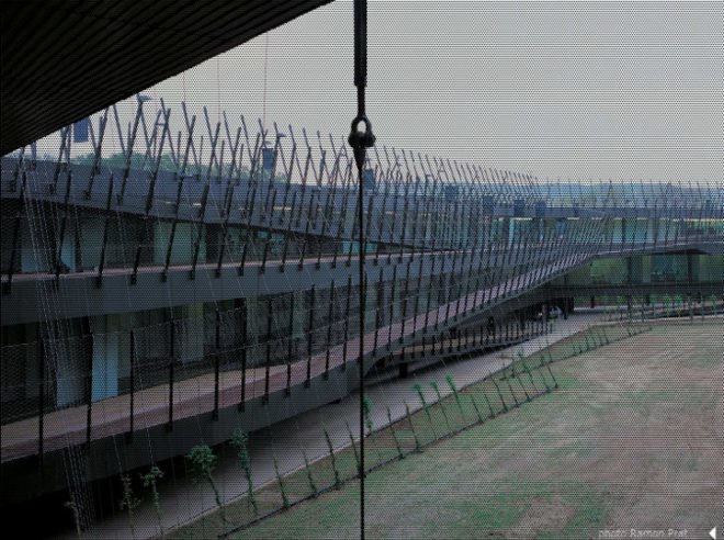 la rioja technology transfer center, la rioja, foreign office architects, green wall, green design, green building, sustainable design, spanish architecture, green architecture, vertical garden