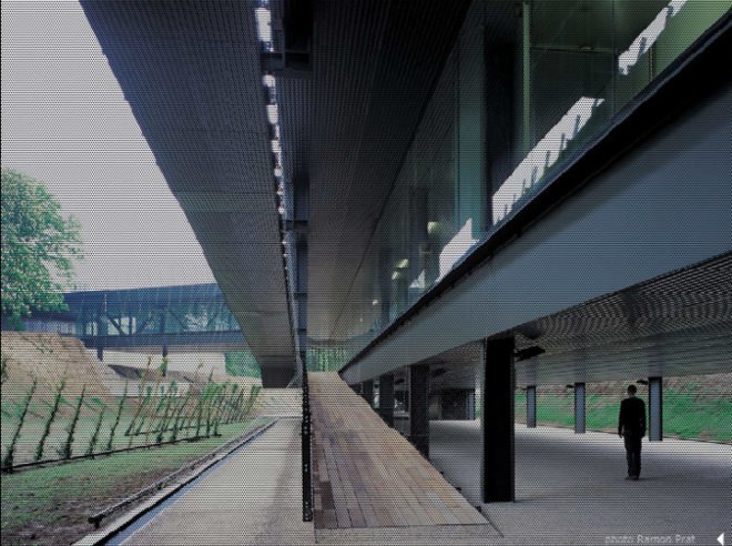 la rioja technology transfer center, la rioja, foreign office architects, green wall, green design, green building, sustainable design, spanish architecture, green architecture, vertical garden