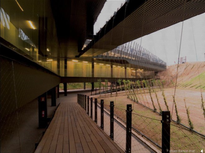 la rioja technology transfer center, la rioja, foreign office architects, green wall, green design, green building, sustainable design, spanish architecture, green architecture, vertical garden
