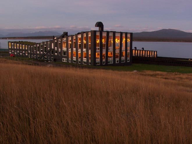 patagonia, remota hotel, german del sol, green roof building, green building, green design, green architecture, eco architecture, green roof, eco hotel, green hotel, eco design
