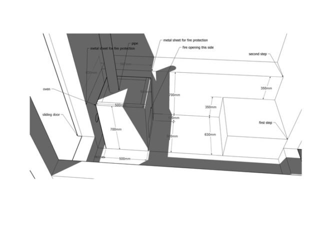 Russian festival, floating Finnish sauna, Festival of Landscape Objects, Sauna, tree on roof, floating house, floating houses, green sauna, Rintala Eggertsson Architects