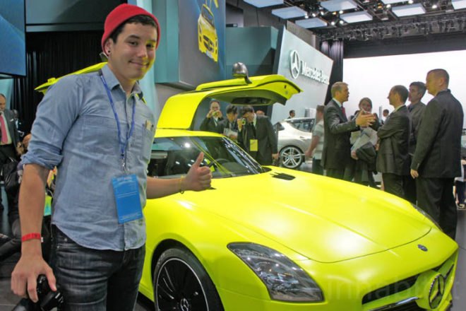 Mercedes-Benz EV, 2011 Detroit Auto Show, detroit auto show, SLS AMG E-Cell, mercedes benz electric vehicle, mercedes benz SLS AMG E-Cell, electric motors, electric sports car, mercedes benz electric sports car