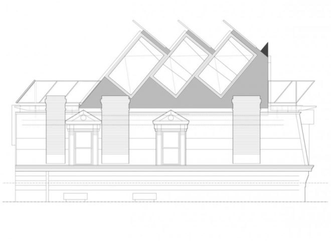 Studio d’ARC, Pittsburg green building, pittsburg green house, biophillic garden, urban green house, rooftop greenhouse, passive solar heating,heat urban snorkel, erv, Energy Recovery Ventilator