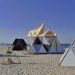 portable party venue, chillout colony, Y-bio, stellated octahedron, Sierpinski triangle, extended octahedron, stellated octahedron