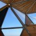 portable party venue, chillout colony, Y-bio, stellated octahedron, Sierpinski triangle, extended octahedron, stellated octahedron