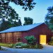 Yew Dell Gardens Visitor Center, green renovation, historic renvoation, tobacco barn, de leon & primer architecture workshop