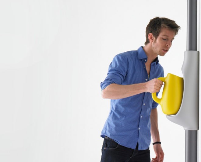 Raindrop Mini, Bas Van der veer, water conservation, urban gardening, green design, watering can, rain barrel, rain water