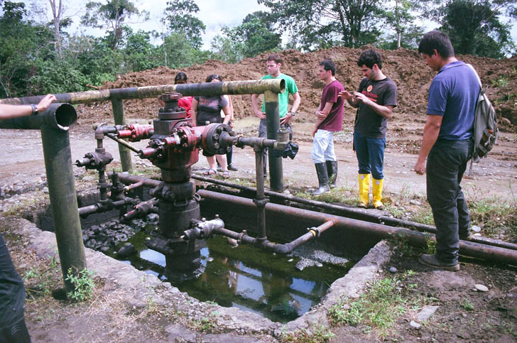 oil South America, oil Ecuador, eco travel, green travel, ChevronTexaco, oil environmental damage, Exxon Valdeze, El Oriente, Gaia Certified, David Poitz, toxi-tours, Powerless in a Needy Land